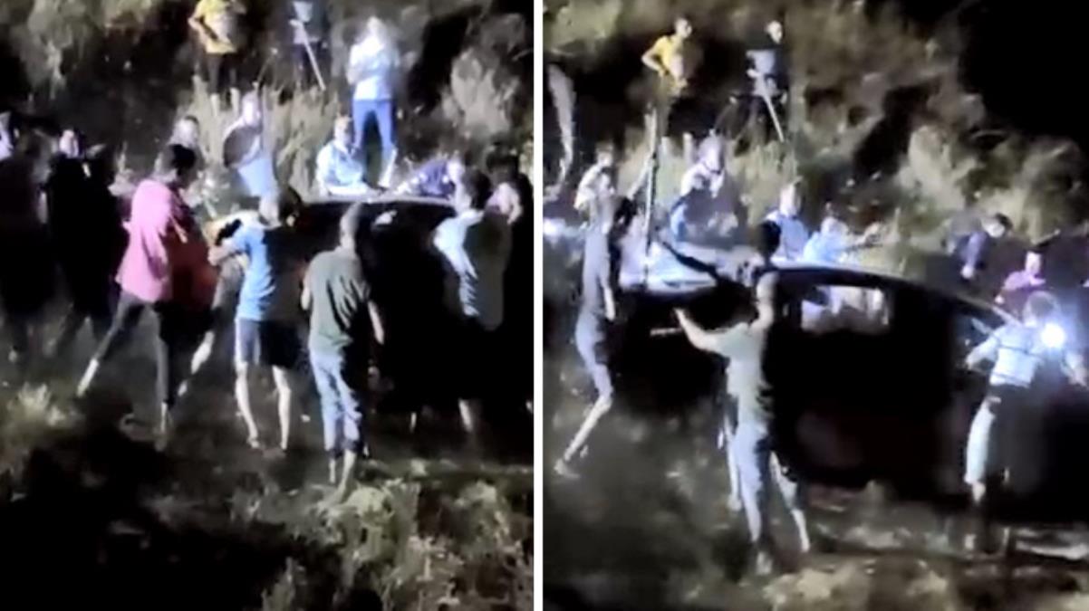 Aydın'da ormanları yaktıkları iddiasıyla linç edilmeye kalkışılan gençler, kız arkadaşlarıyla buluşmaya gelmiş