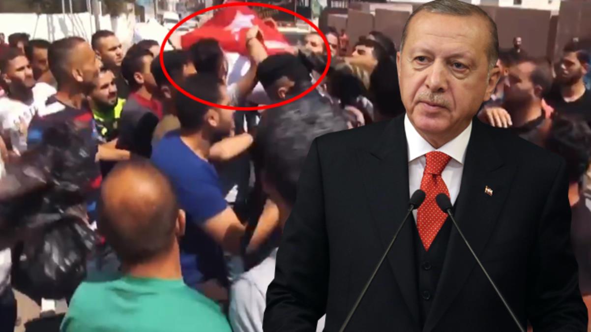 Cumhurbaşkanı Erdoğan 'Kardan Aydınlık' şiirini okudu, tabuttaki Türk bayrağı detayı dikkat çekti