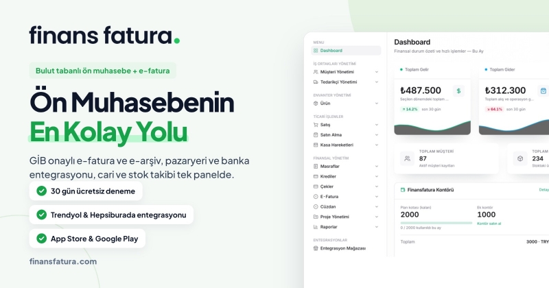 Faturalar Bir Yerde, Cari Excel’de: Ön Muhasebeyi Tek Panele Taşımak