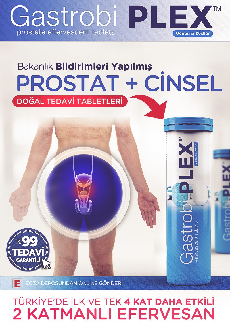  Gastrobi Plex Prostat Tablet Türkiye 