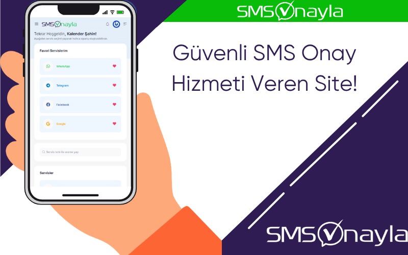 Güvenli SMS Onay Hizmeti Veren Site