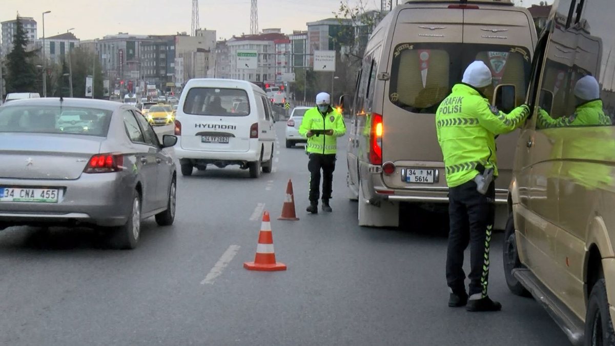 İstanbul'da minibüsler en çok trafik kural ihlalinden ceza aldı