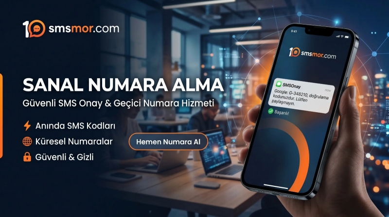 Sanal Numara Alma ve SMS Onay Hizmetinde SmsMor Güvencesi
