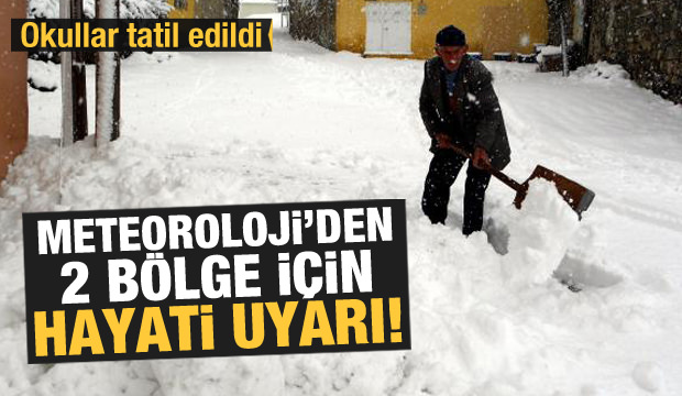 Son Dakika Haberi: Kar yağışı ne kadar sürecek? Okullar yarın da tatil edildi