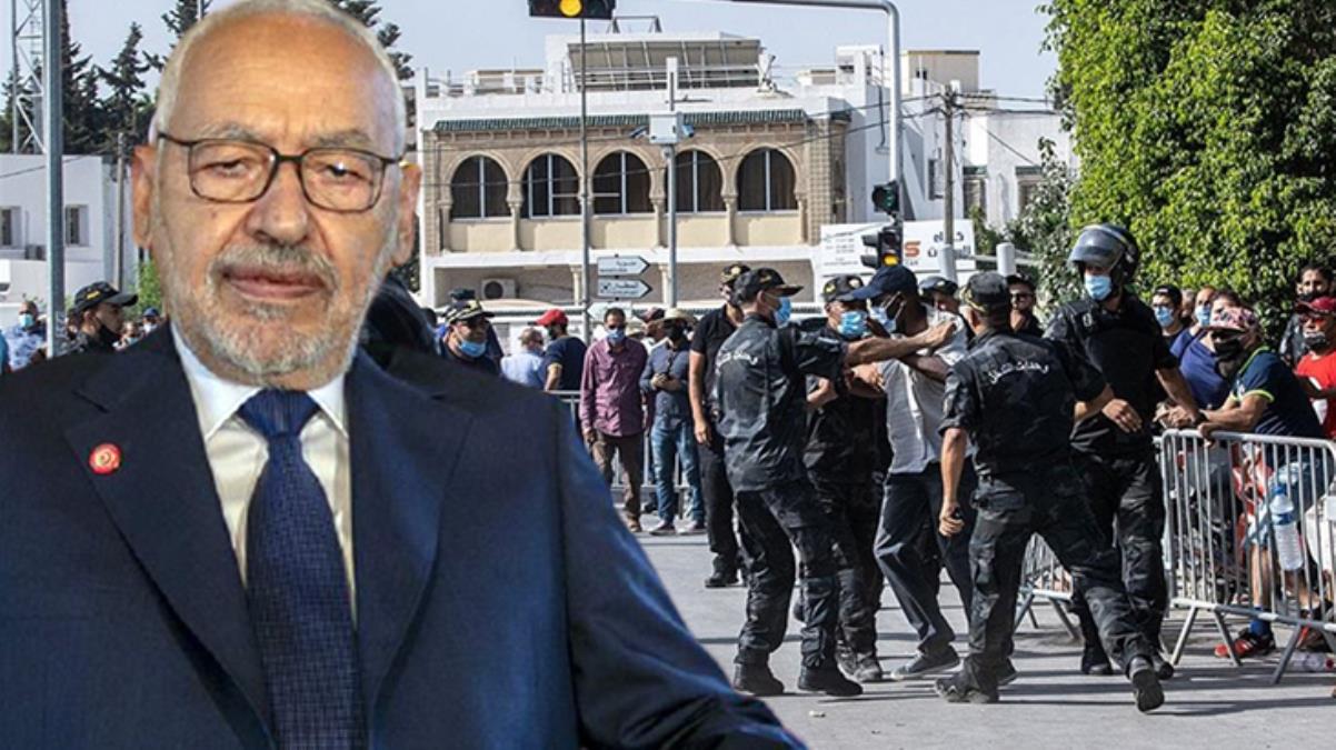 Tunus'ta darbe karşıtı Gannuşi'nin ev hapsinde tutulduğu iddiası yalanlandı