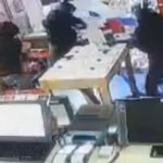27 saniyede iş yerini soydular