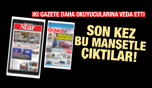 (31 Aralık 2019 Salı) Günün gazete manşetleri