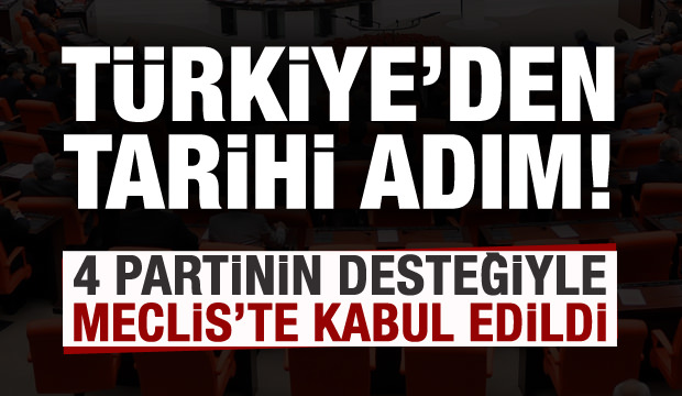 4 parti destekledi, tarihi Libya anlaşması kabul edildi