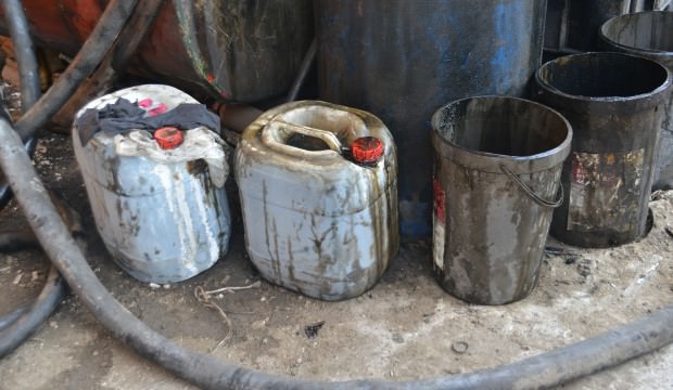 Adana'da '10 numara yağ' operasyonu