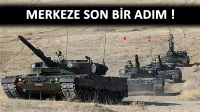 Afrin'e son 6 kilometre!
