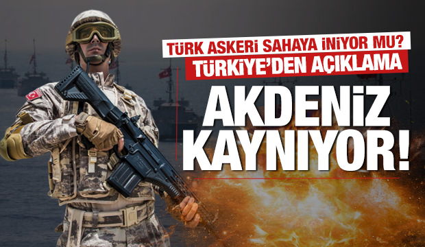 Akdeniz kaynıyor! Türkiye asker mi yolluyor? Çavuşoğlu açıkladı