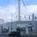 AKM inşaatında yüksekten düşen işçi yaralandı