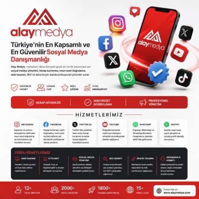 Alay Medya ile Sosyal Medya ve Dijital Dünyada Profesyonel Çözümler
