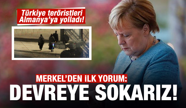 Alman vatandaşı 2 terörist sınır dışı edildi Merkel'den açıklama geldi