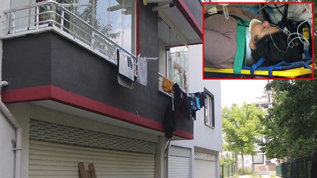 Anahtarını içeride unuttuğu evine balkondan girmeye çalışırken betona düştü