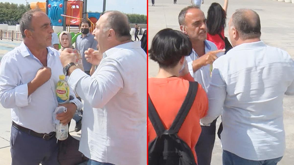 Aşı karşıtı mitinginde olay çıktı Tepki gösteren bir vatandaşı tartakladılar: Sen kimsin lan