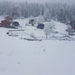 Ayder Yaylası beyaza büründü!