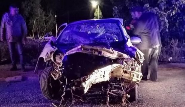 Aydın'da otomobil ile kamyonet çarpıştı: 5 yaralı