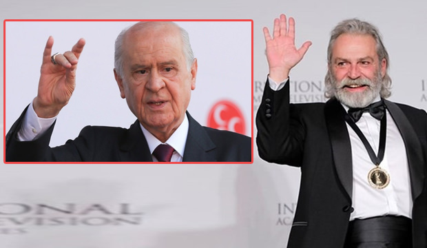 Bahçeli'den Haluk Bilginer'e tebrik