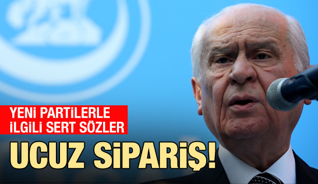 Bahçeli'den yeni partilerle ilgili son dakika açıklaması