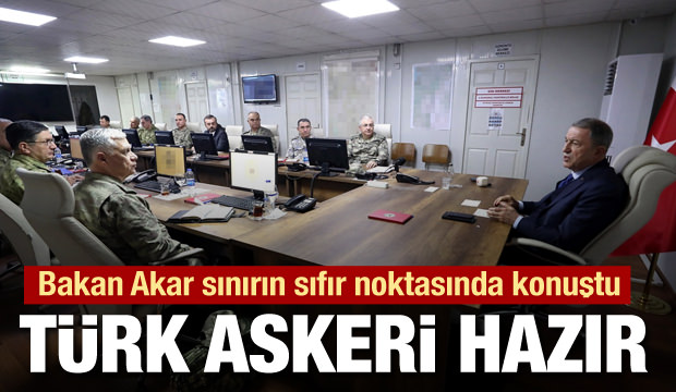 Bakan Akar'dan Libya açıklaması: Asker hazır