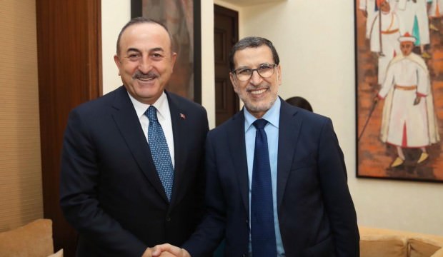 Bakan Çavuşoğlu Fas Başbakanı Osmani ile görüştü