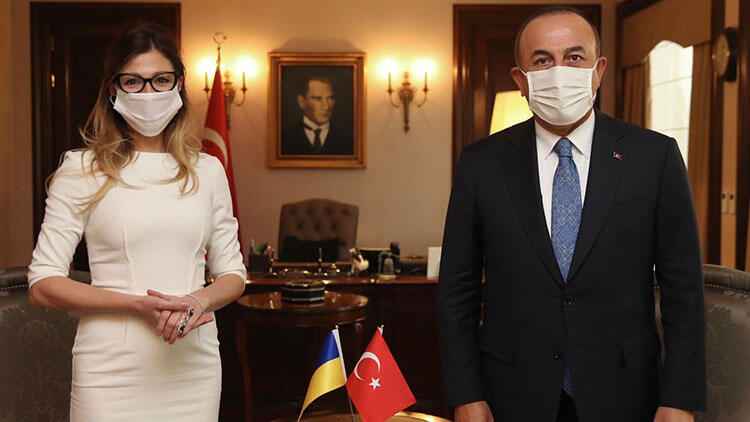 Bakan Çavuşoğlu, Ukrayna Dışişleri Bakan Yardımcısı Ceppar'ı kabul etti