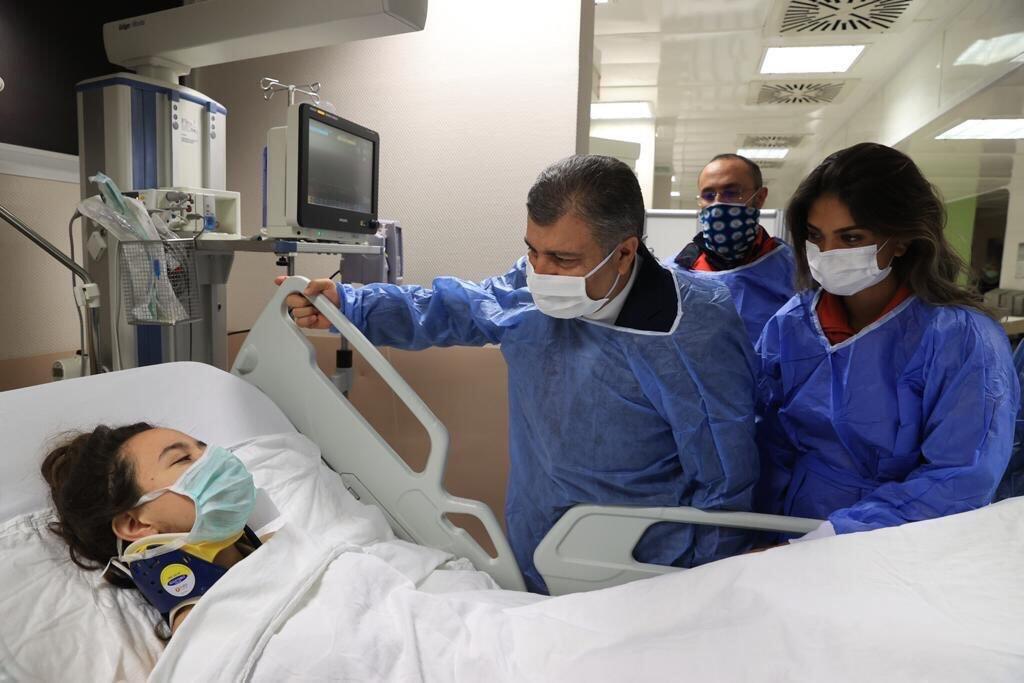 Bakan Koca'dan İnci'ye ziyaret
