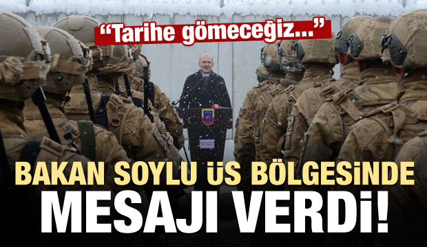 Bakan Soylu'dan net mesaj: Tarihe gömeceğiz