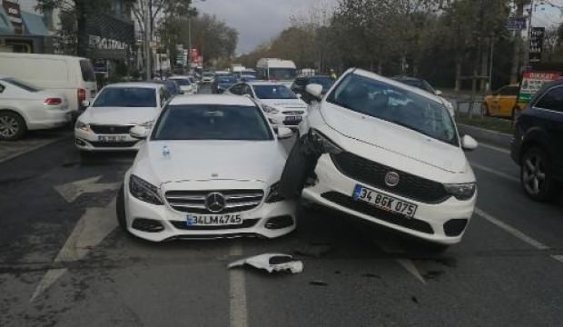 Bakırköy'de ilginç kaza