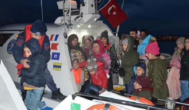 Balıkesir'de 108 kaçak göçmen yakalandı