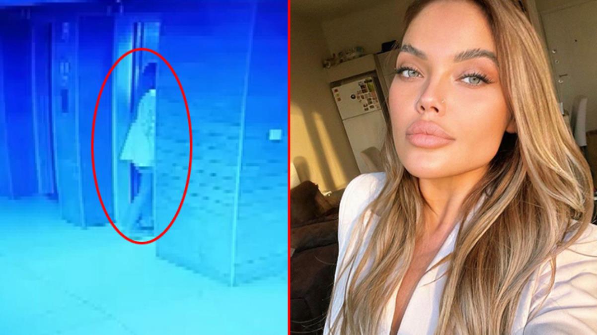 Balkondan düşerek ölen Ukraynalı modelin son görüntüleri ortaya çıktı! Rezidansa ayakkabısız girmiş