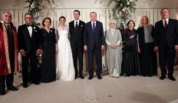 Başkan Erdoğan, Bakan Akar'ın oğlunun nikah şahidi oldu