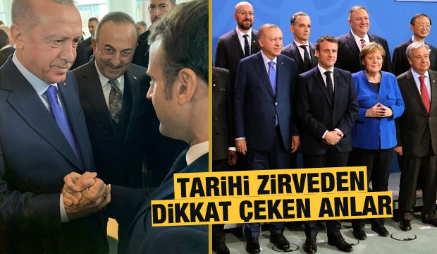 Başkan Erdoğan Berlin'de! Tarihi zirveden dikkat çeken kareler
