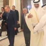 Başkan Erdoğan Katar'da! Dikkat çeken kareler!