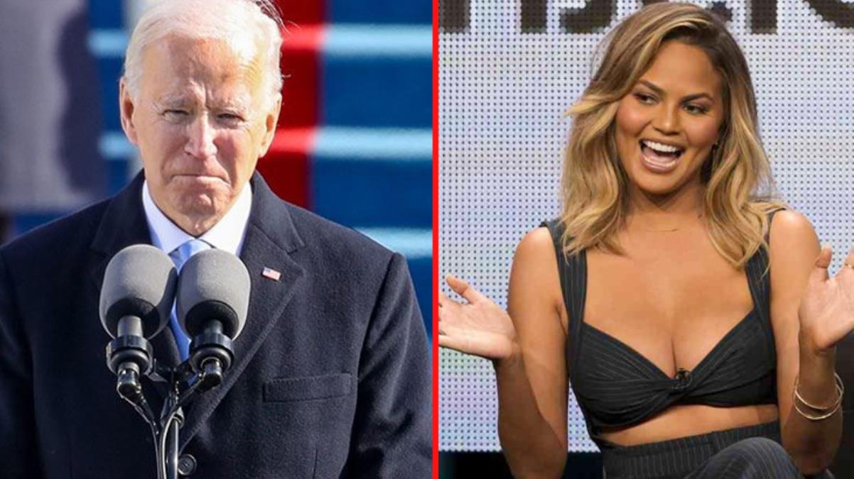 Başkanlık hesabını kullanmaya başlayan Joe Biden, sadece Chrissy Teigen'i takip etmeye başladı