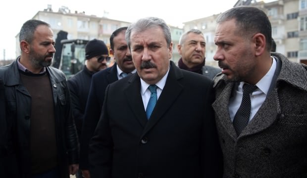 BBP lideri Destici, Elazığ'da incelemelerde bulundu