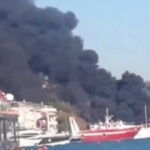 Bebek'te yat yangını! İtfaiye ekipleri sevk edildi