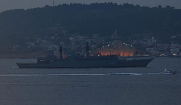 Boğaz'ın en güç noktasından geçti