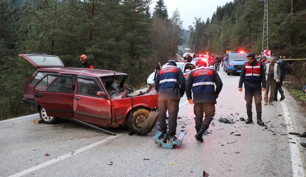 Bolu’da Tabiat Parkı yolunda kaza: 1 ölü, 2 yaralı