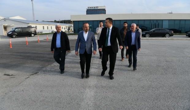 Bülent Turan'dan 1915 Çanakkale Köprüsü'ne ziyaret