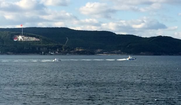 Bulgar savaş gemisi Çanakkale Boğazı'ndan geçti