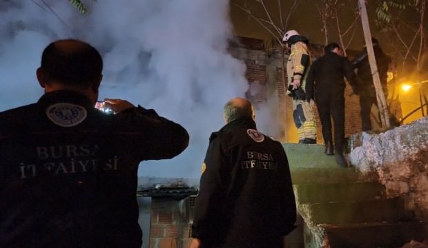 Bursa'da korkutan yangın: Faciadan dönüldü!