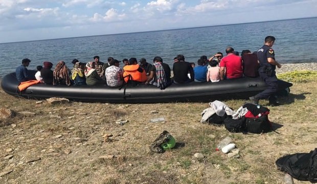Çanakkale'de 310 göçmen yakalandı
