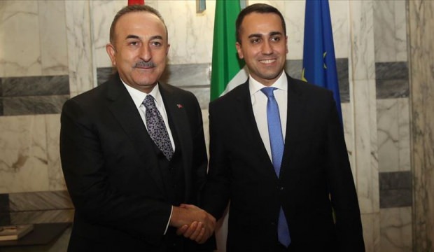Çavuşoğlu İtalyan mevkidaşı Di Maio ile telefonda görüştü
