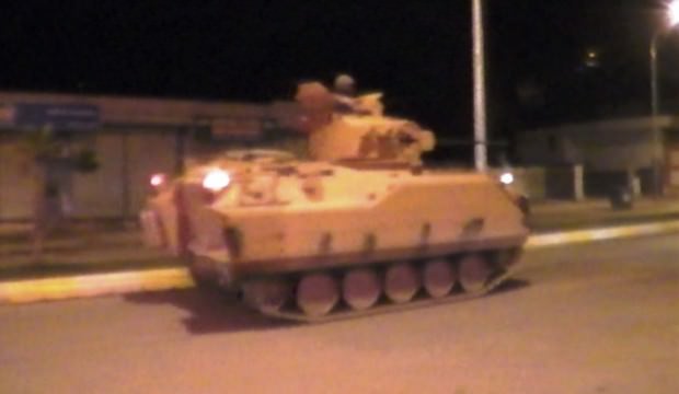 Ceylanpınar’a zırhlı araçlar sevk edildi