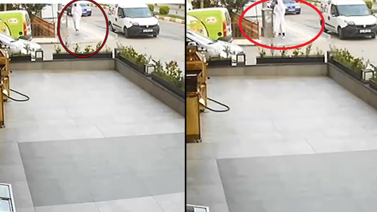 Çorum'da akılalmaz hırsızlık! Güpegündüz hayalet kılığında motosiklet çaldı