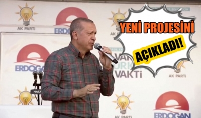 Cumhurbaşkanı Erdoğan Yeni Projesini Hatay'da Açıkladı!