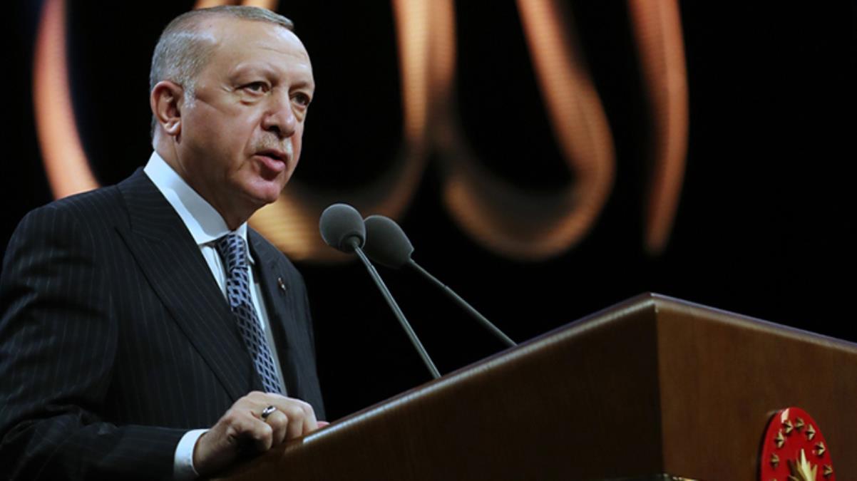 Cumhurbaşkanı Erdoğan'dan Fransa'daki İslam karşıtı tasarıya tepki! Macron'u kürsüden uyardı