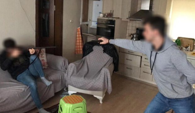 Dehşetten dakikalar önce çekildi: İzmit'te korkunç olay